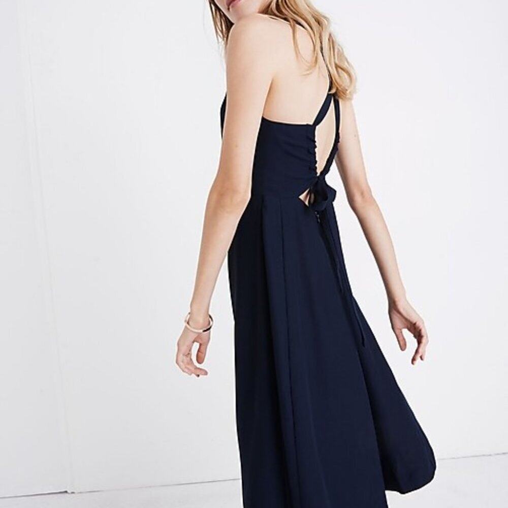 Madewell | Cross-Back Midi Dress NWT $158`